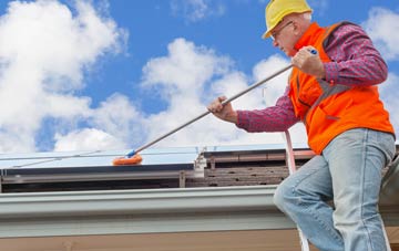 Toynton Fen Side soft wash roof cleaning